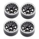thumbnail image 5 of 4 llantas Beadlock para coche RC 1/10, 1,9" de alto rendimiento. Negro, 5 of 9