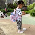 thumbnail image 1 of Mochila de lona con estampado de dibujos animados para niños y Ehuebsd niñas morral pequeño de viaje portátil femenino 2021, 1 of 9