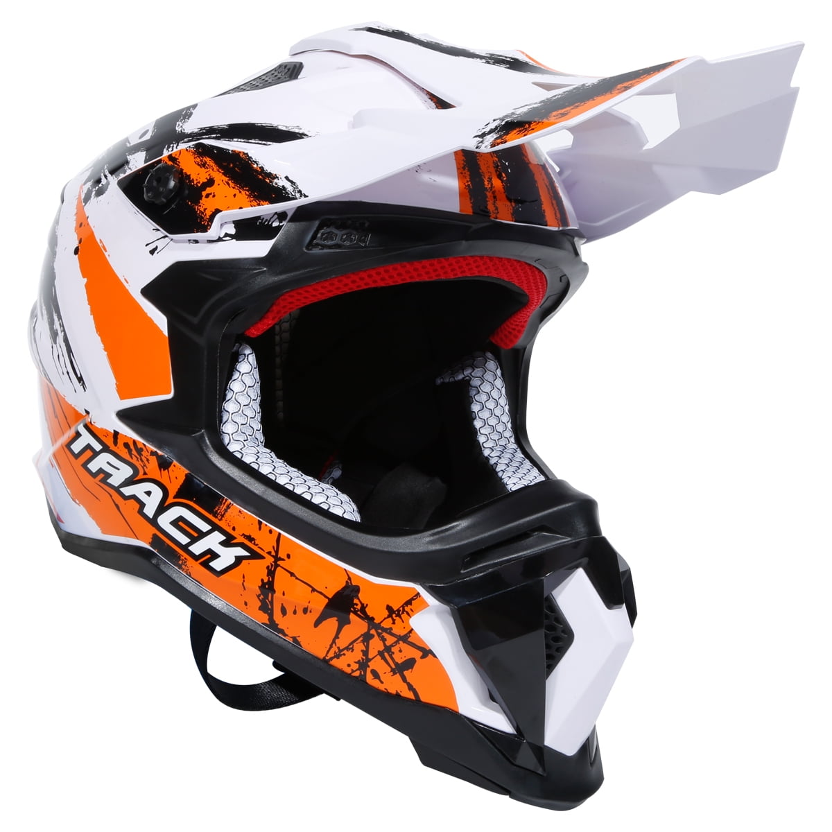 DOT Adult Full Face Helmet Off Road Dirt Bike ATV Motocross Snowmobile M/L/XL/XX