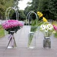 thumbnail image 3 of Nvzi Bolsas transparentes para ramos de flores con asa, 5 unidades (13 x 26 x 35 cm), 3 of 4