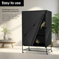 thumbnail image 5 of Colourtree Bird Cage Cover, Heavy Duty & Waterproof, Fade-Resistant, Universal Pet Cage Cover for Night for Cats, Mink, Totoro, Parakeet, Parrot and Small Animals, 5 of 8