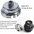 thumbnail image 3 of Steel Oil Filter Wrench Tool For Toyota Camry Land Cruiser Aurion & Lexus, 3 of 6