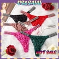 thumbnail image 2 of Victoria Secret Calzoncillos De Seda De Hielo Transpirables Para Mujer , Ropa Interior Del Alfabeto De Diamantes De Imitación , Lencería De Cintura Baja Sexy Gao Jiahui unisex, 2 of 2