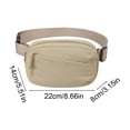 thumbnail image 3 of Portable Chest Bag Shoulder Sling Bag Nylon Crossbody For Outdoor Sports Phone Essentials, 3 of 6