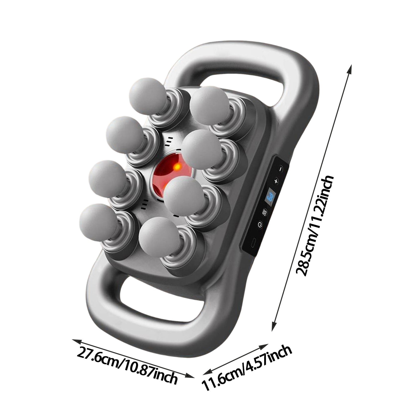 Dongong 8-Head Deep Tissue Massage Gun for Athletes - High Intensity Fascia Release Tool with Interchangeable Attachments, Rechargeable Percussion Therapy for Muscle Recovery
