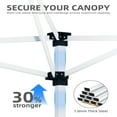 thumbnail image 3 of 10' x 20' Pop Up Canopy Tent for Outdoor, Portable Instant Commercial Canopy for Patio, Backyard, Garden, Lawn, Outdoor Activities, 3 of 8