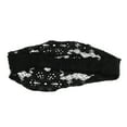 thumbnail image 2 of Unique Bargains 1 Pc Headband Fireworks Thin Lace Wide Hairband for Women Black, 2 of 5