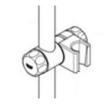 Grohe 07 659 000 Wall Bar Hand Shower Holder - Chrome