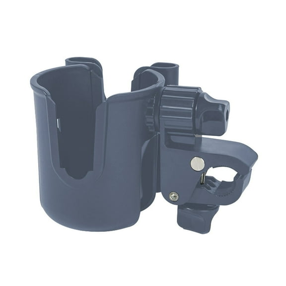 2-in-1 Walker Cup Holder with Phone Holder, Cup and Phone Holder Mounted Clamp for Rollators, Rollators & Scooters