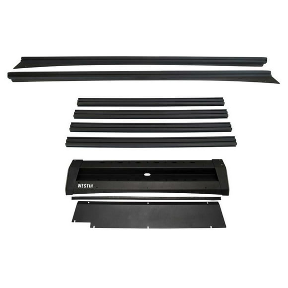 Fits 2010-2023 Toyota 4Runner Westin Automotive Roof Rack Component 15-00005B Mesa; Component For Mesa Roof Rack; Black; Aluminum