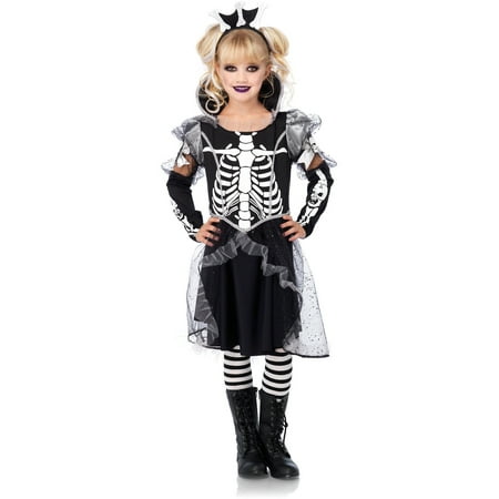 Skeleton Princess Child Halloween Costume - Walmart.com