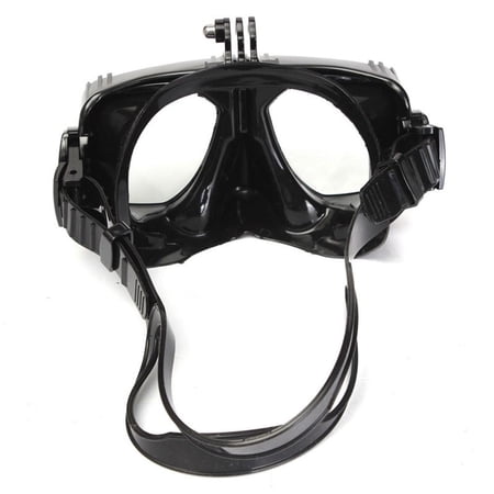 Professional Camera Snorkel Scuba Accessories Diving Swimming Goggles Underwater Mask BLACK