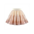 thumbnail image 1 of Girls Skirt Gold Gradient Elastic Sequin Tutu Ballet 6 Years, 1 of 5