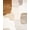 Beige Taupe Brown, Pattern 2, variant on ODIKA 8'x10' Ultra-Soft Area Rug, Dining Contemporary Minimalist Brushstroke Abstract Neutral Beige None Washable, Bare feet friendly, Silk-Touch for Bedroom, Under Sectional