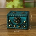 thumbnail image 3 of Large Jewelry Storage Chest Wooden Collectible Keepsake Decorative for Pearls and Trinkets, 3 of 3