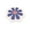 Blue(Fashion), variant on Vintage Flower Shape Tufted Rug, Dopamine Color Matching, Non-Slip Durable, Cute Decor Mat for Bedroom & Living Room