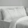 Mainstays Solid Elastic Circle Ruched Sham Set