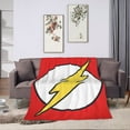 thumbnail image 6 of The Flash Throw Blanket, Movie Characters Blankets for Kids Teens Adult, Funny Cartoon Soft Flannel Blanket, Holiday Party Decorating Supplies , for Travel Office Outdoor Home Bed, 80"X60", 6 of 9