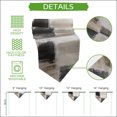 thumbnail image 5 of Black Beige Abstract Table Runner Linen Burlap Table Runner 72 Inches Long Modern Gradient Color Block Simple Dresser Scarves for Kitchen Island Coffee Dining Room Party Holiday Decoration 14"x72", 5 of 8