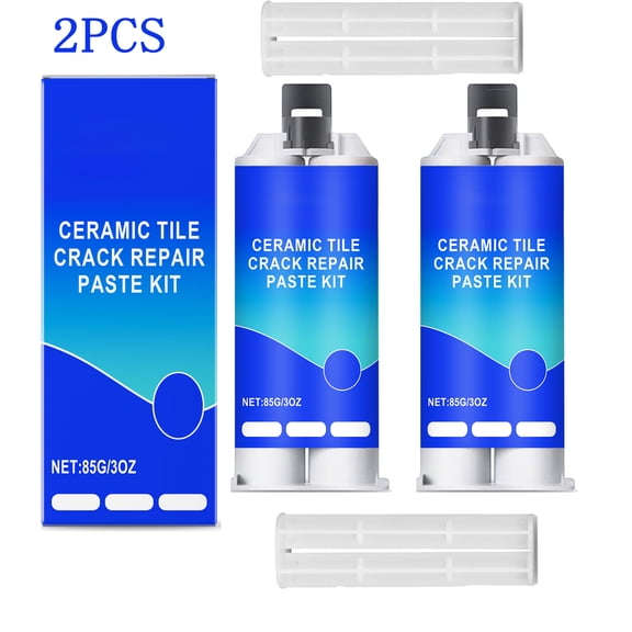 Multi-Functional Waterproof and Anti-Corrosion Repair Adhesive, Suitable for Ceramic Floor Tiles,Kitchen Countertops Crack Chip Hole Repair Marble,Building Materials 100g