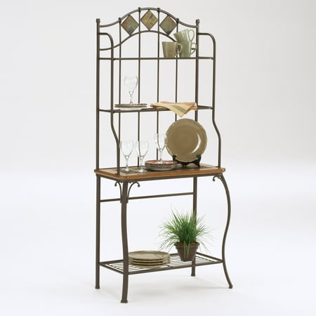 Hillsdale Furniture Lakeview Slate Baker's Rack