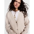 thumbnail image 6 of Scenario Women's Button Front Lightweight Cardigan, Sizes XS-XXXL, 6 of 7