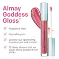 thumbnail image 5 of Almay Goddess Moisturizing Holographic Lip Gloss, Hypoallergenic, 700 Flame, 0.054, 5 of 13