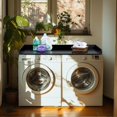thumbnail image 5 of Hanobe Washer Dryer Countertop with Edge : Wood Laundry Countertop - Over Washer and Dryer for Room, 5 of 9