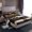 Grey Brown, variant on Feelyou Western Lake House Full Size Sheets, Vintage Countryside Bed Sheets, 4pcs