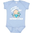 thumbnail image 3 of Inktastic Its My Daddys 1st Fathers Day with Baby and Stars Boys or Girls Baby Bodysuit, 3 of 5