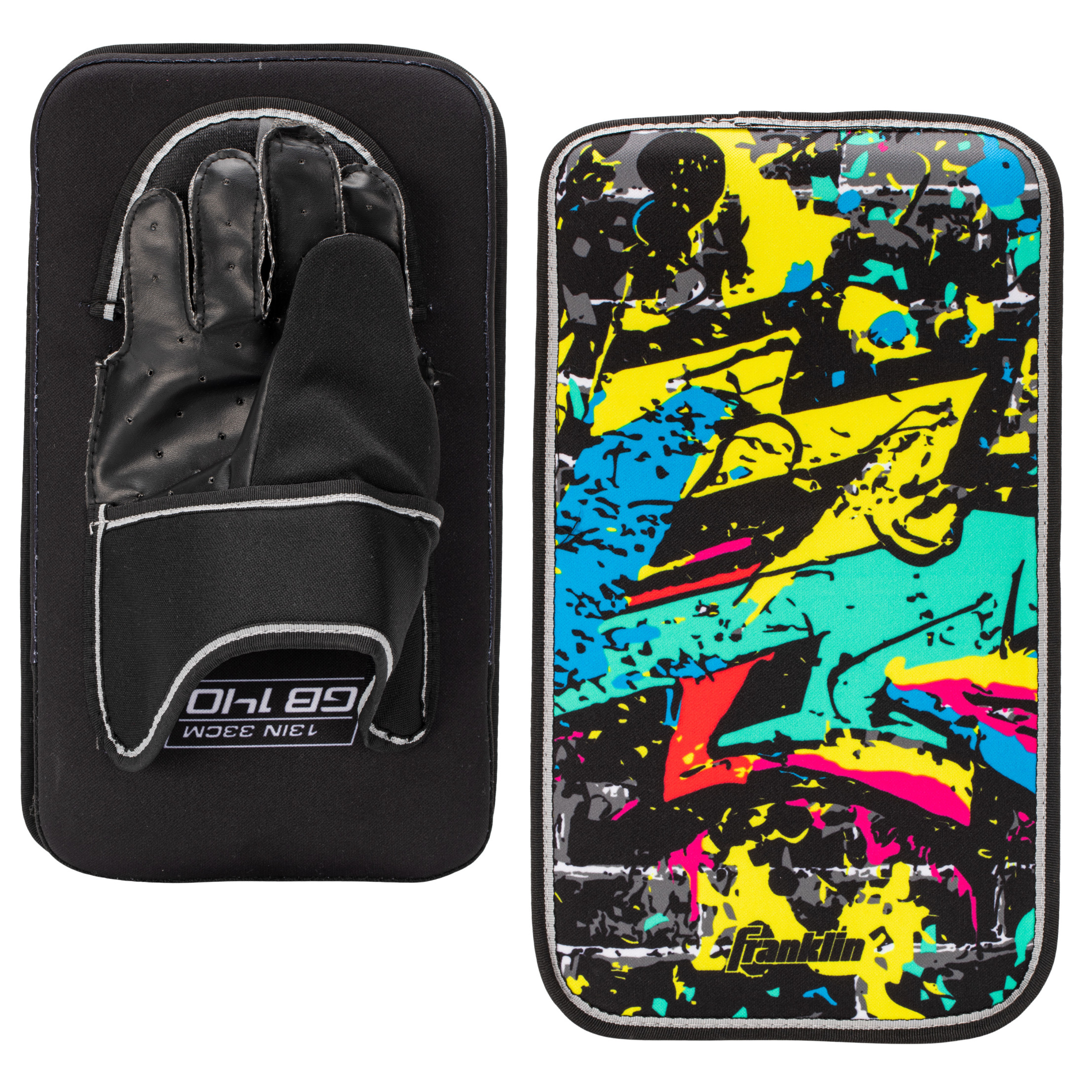 Franklin Sports NHL Kids Street Hockey Goalie Pads Set - Youth Street Hockey Goalie Gear - Junior Blocker, Glove + Pads - Comp100 Adjustable Kids Equipment - Youth Small / Medium