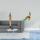 thumbnail image 2 of Escultura De Figura De Dama Tribal Africana Y Estatua De Pavo Real, Obra De Arte Para Decoración Del Hogar, Dormitorio, Mesa, TV, Mueble, Adorno De Jardín, Artesanías, 2 of 8
