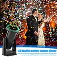 thumbnail image 3 of Mulaxen 1500W Confetti Cannon ,Professional Confetti Machine Confetti Cannon Machine Electric Confetti Launcher Confetti Tubes W/Wireless Remote, for Special Event, Parties, Club, Wedding, Concerts, 3 of 8