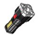 thumbnail image 1 of Linterna de cinco núcleos, luz potente USB, recargable, reflector brillante, luz LED multifunción para exteriores, luz de largo alcance, 1 of 6