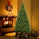 thumbnail image 1 of Árbol de Navidad artificial Costway 240 cm 360 luces LED blanco cálido, 1 of 3