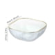 thumbnail image 2 of Frutero con ondas de agua, plato decorativo de vidrio cuadrado, plato de aperitivos for el hogar, plato de aperitivos, plato de dulces, plato de fruta, 2 of 6