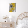 thumbnail image 6 of Teal Dandelion Canvas Wall Art Teal Grey Dandelion with Butterfly on Modern Abstract Wall Art Aesthetic Wall Decor for Living Room Bedroom Bathroom Office, Framed Ready to Hang, 6 of 8