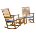 thumbnail image 4 of Seven Seas Teak Salvador Outdoor Patio Rocking Chair made from A-Grade Teak Wood, 4 of 5