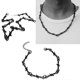 thumbnail image 3 of Punk Style Black Thorns Stab Collar Necklace Metal Chain Safety Spur Bracelet---Product code 56893, 3 of 5