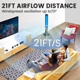 thumbnail image 2 of LTMATE Tower Fan Oscillating with Remote Control, 75° 3 Speeds, 2 Modes, 15H Timer, LED Display, 40”Portable Floor Bladeless Fan for Bedroom Home Office, Quiet Cooling, 2 of 5