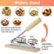thumbnail image 3 of Jetcloudlive Herramienta Nut Cracker de Nuez de Nuez para Agrietar Fácilmente, Desgranador de Nueces de Alta Resistencia con Base de Madera, Mango y Tenedor Ajustables, Galletas de Nueces de Escritor, 3 of 10