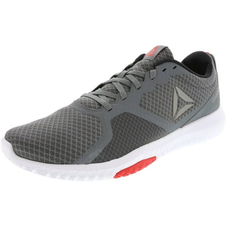 Reebok Men's Flexagon Force Alloy / White Red Pewter Black Ankle-High ...