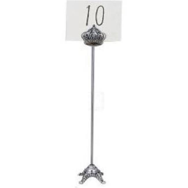 12 in. Crown Table Number Holder