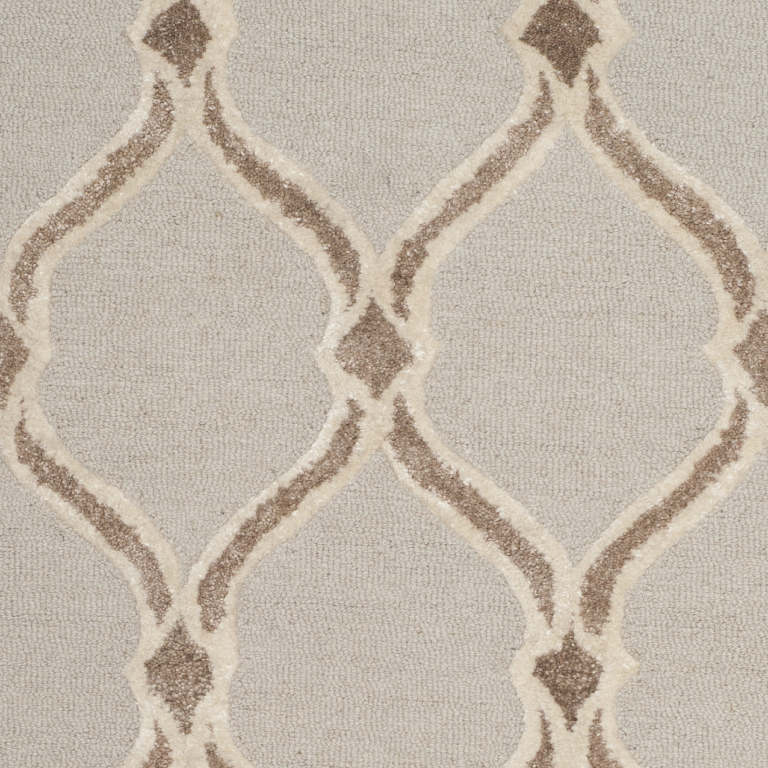 SAFAVIEH Manchester Layne Geometric Area Rug, Taupe/Ivory, 8' x 10'