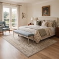 thumbnail image 3 of KUETH 8X10 Vintage Area Rugs Machine Washable Rugs for Living Room, Non Slip Flat Pile Rug with Rubber Backing, Boho Rug for Entryway Bedroom Dining Room Home Office, 3 of 4