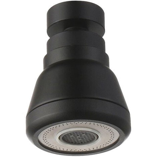 Aireador para grifo de cocina de latón negro esmerilado, versión corta UNOIU