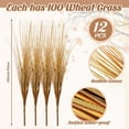 Tigeen 18 Pcs Artificial Plants Tall Onion Grass 33 Inch Greenery UV