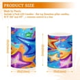 thumbnail image 3 of BZSMCE Flameless Candles LED Lights Cosmic Starscape Creativity Battery Candles, 3 of 7