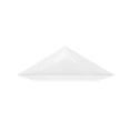 thumbnail image 5 of Mini Serve White Plastic Mini Triangolo Appetizer Plate - 4" x 2" - 100 count box, 5 of 11