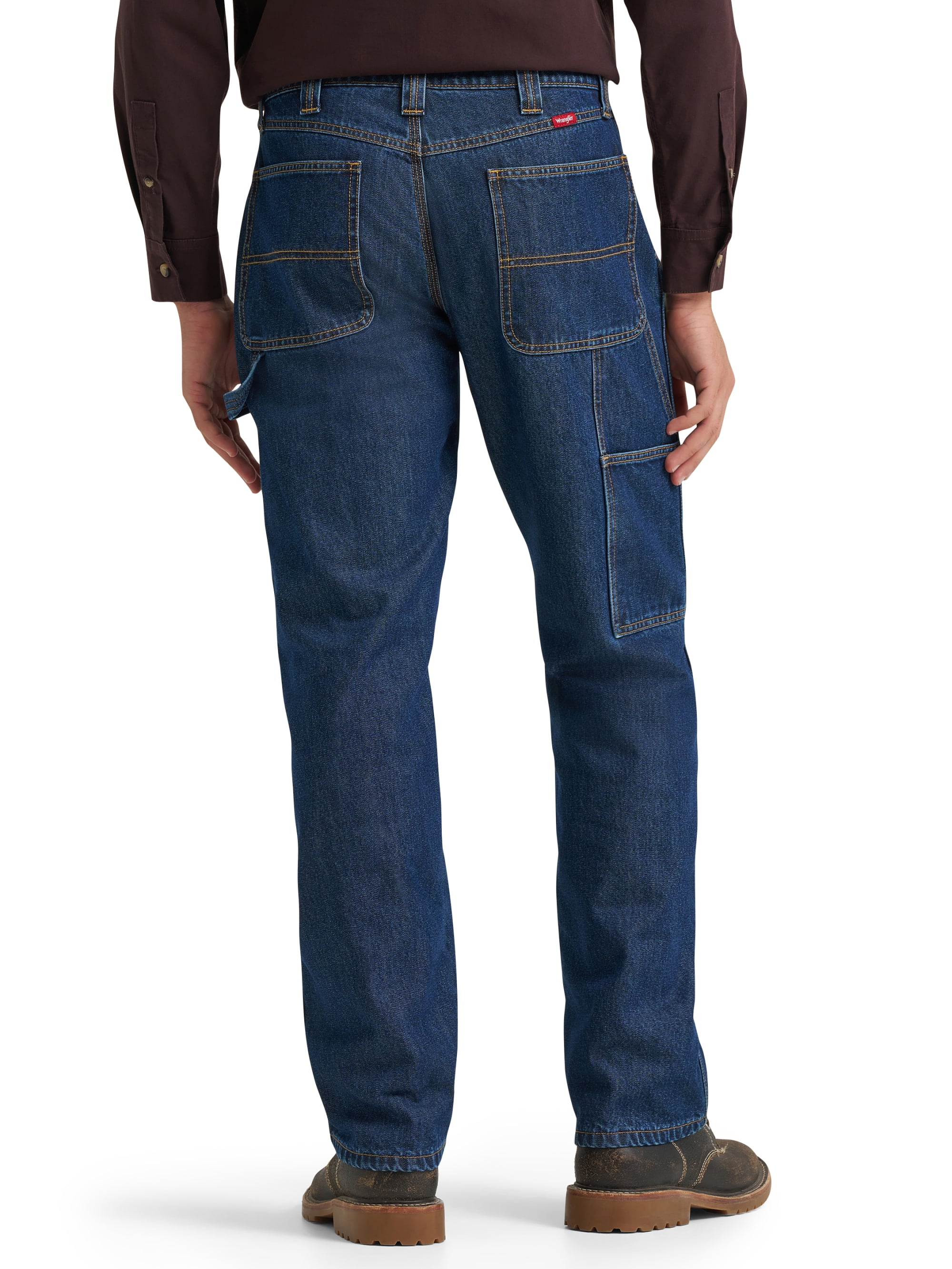 Wrangler Men's and Big Men's Relaxed Fit Fleece Lined Cargo Pant 29X30-48X30